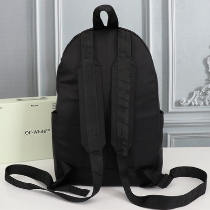 OW Arrow Graffiti Canvas Backpack#6