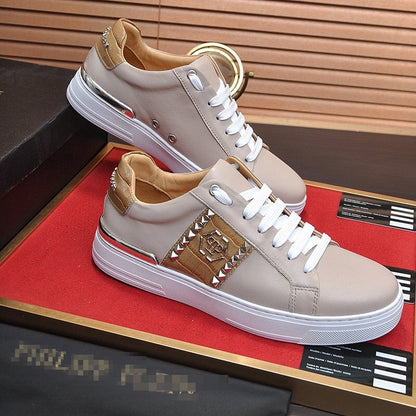 PP Men's Leather Sneakers
