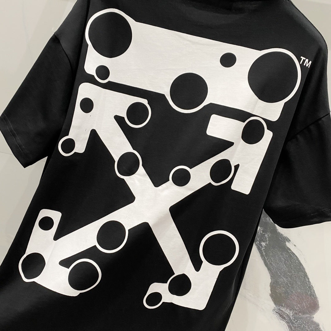 OFF-Whlte Arrow Logo Cotton T-shirt#23