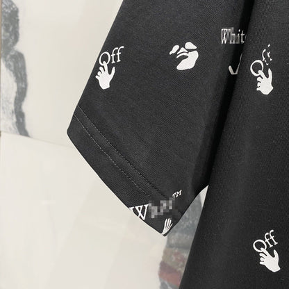 OFF-Whlte Arrow Logo Cotton T-shirt#30