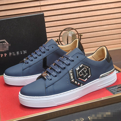 PP Men New Men's leather sneakers
