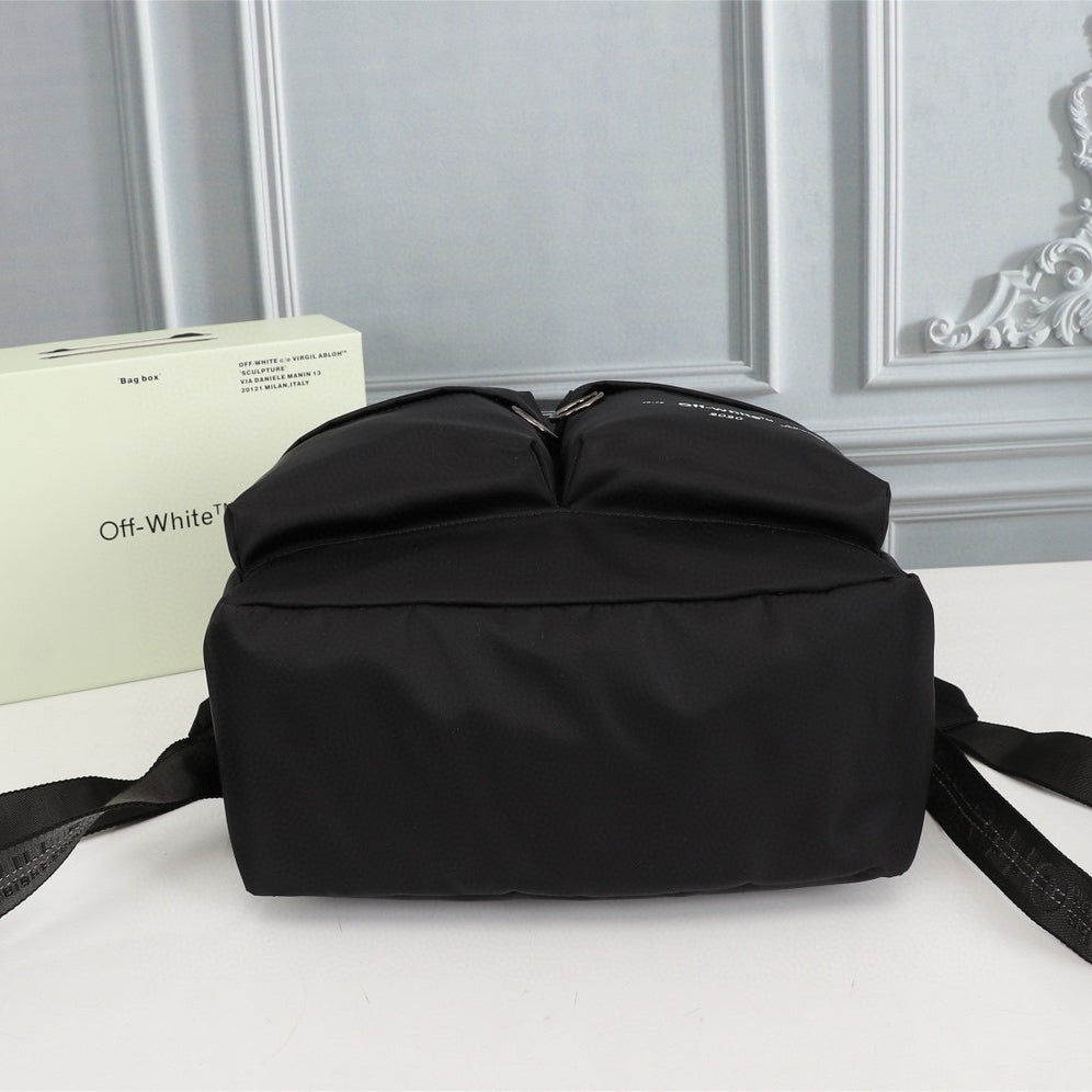 OW Arrow Graffiti Canvas Backpack#7