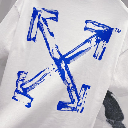 OFF-Whlte Arrow Logo Cotton T-shirt#33