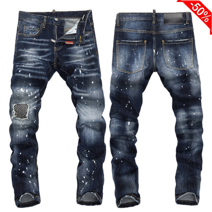SOLA-DSQ2 New Man Casual trousers Hole Jeans