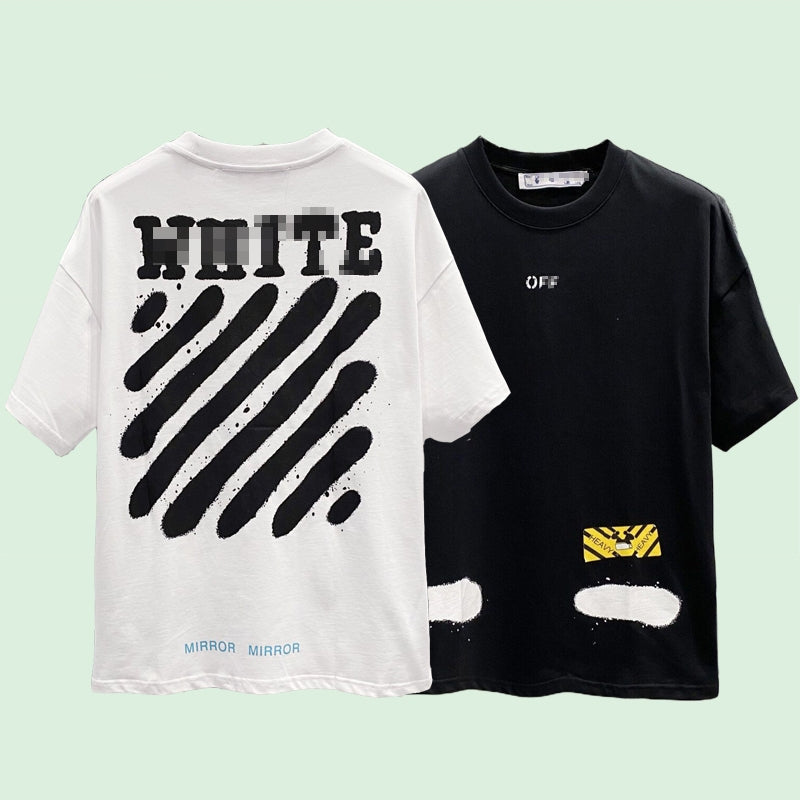 OFF-Whlte Arrow Logo Cotton T-shirt#31