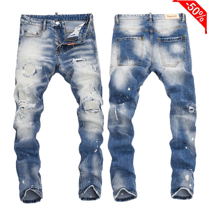 SOLA-DSQ2 New Man Hole Jeans