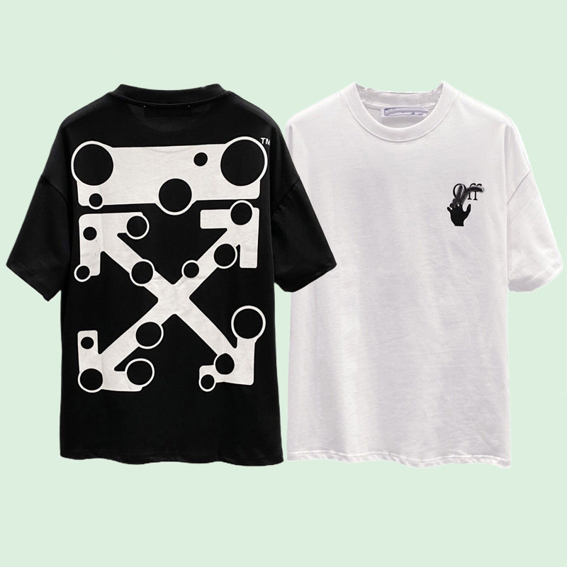 OFF-Whlte Arrow Logo Cotton T-shirt#23