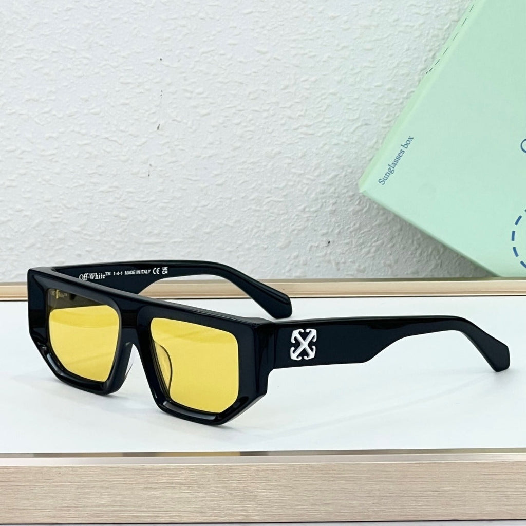 OFF-Whlte Arrow logo sunglasses#3