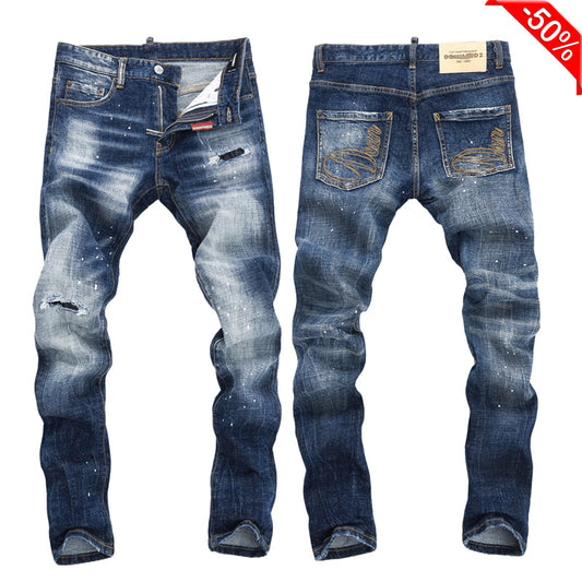 SOLA-DSQ2 New Man Hole Jeans