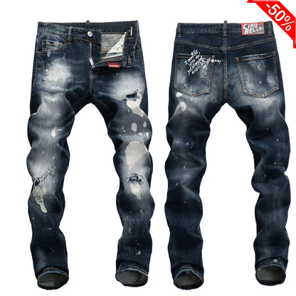 SOLA-DSQ2 New Man Hole Jeans