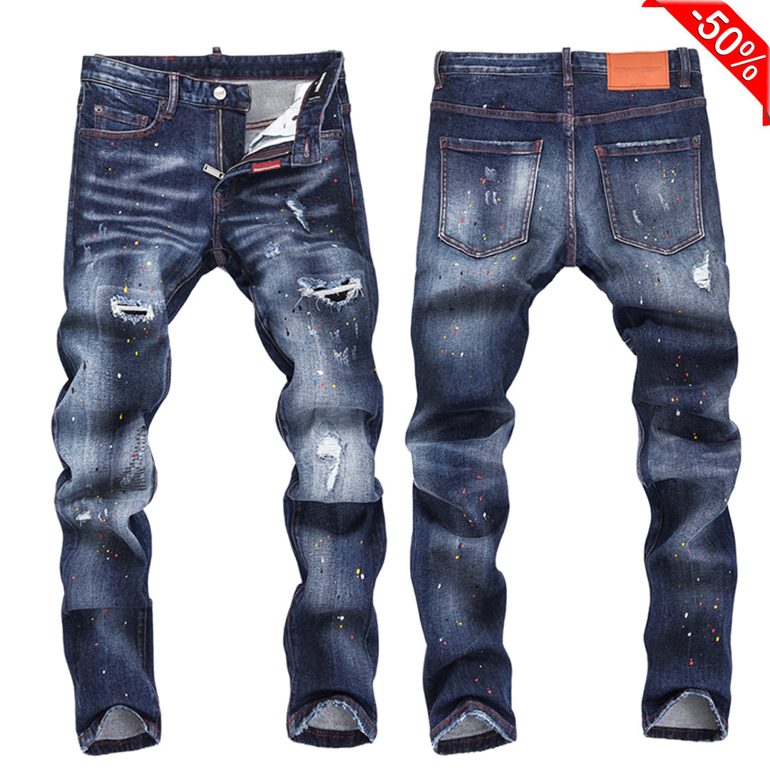 SOLA-DSQ2 New Man Hole Jeans