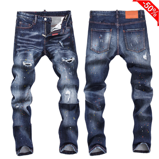 SOLA-DSQ2 New Man Hole Jeans