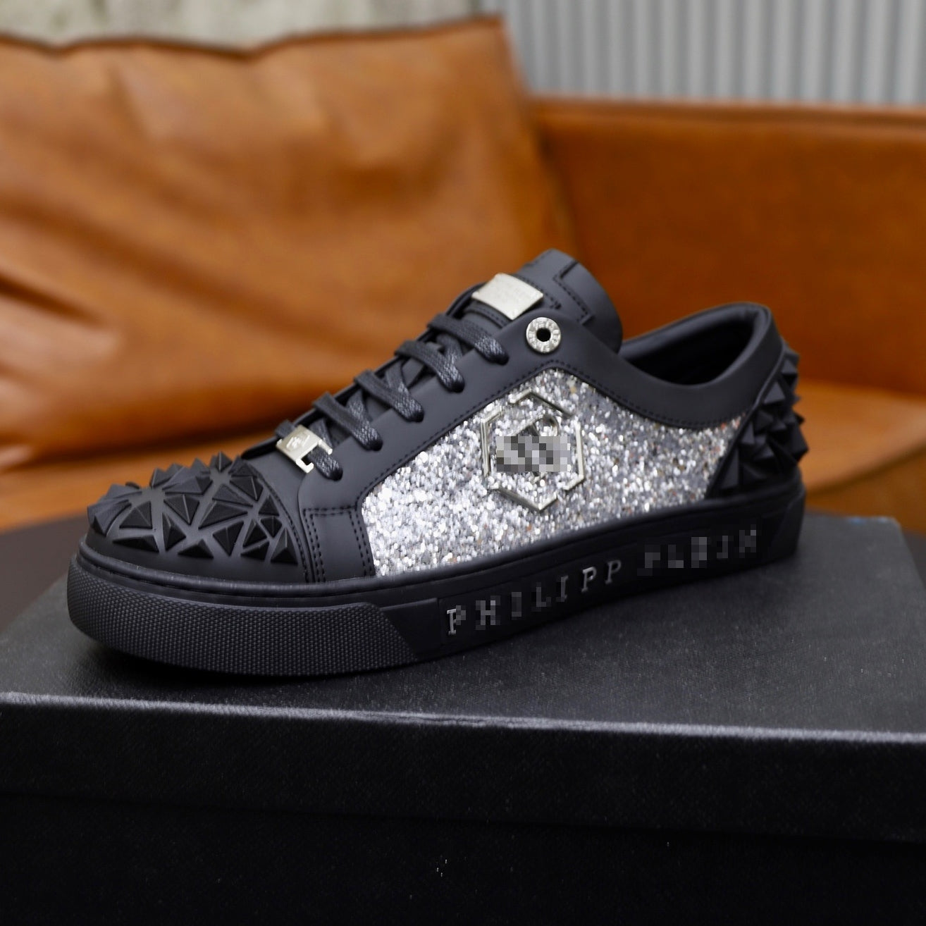 PP Men's new diamond lettering sneakers#18