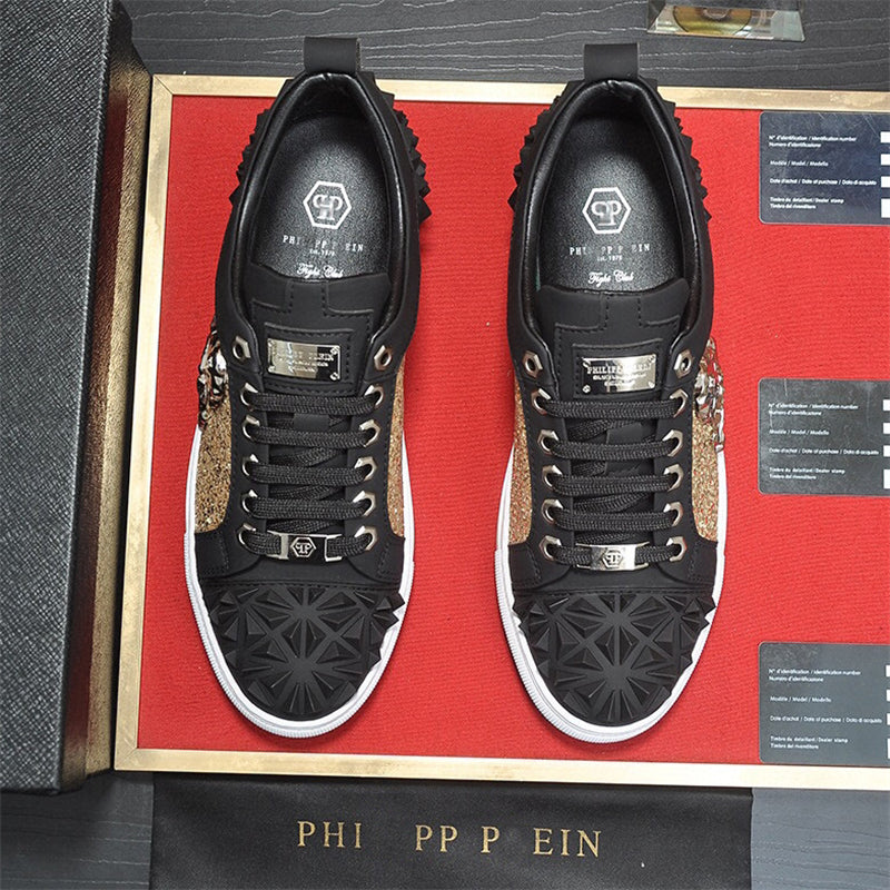 PP New Men's Skull Diamond Sneakers#3