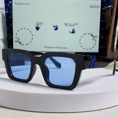 OFF-Whlte Arrow logo sunglasses#004