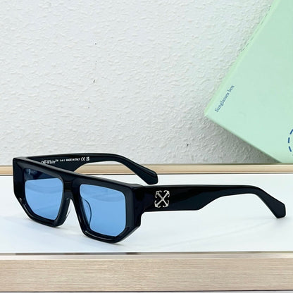 OFF-Whlte Arrow logo sunglasses#3