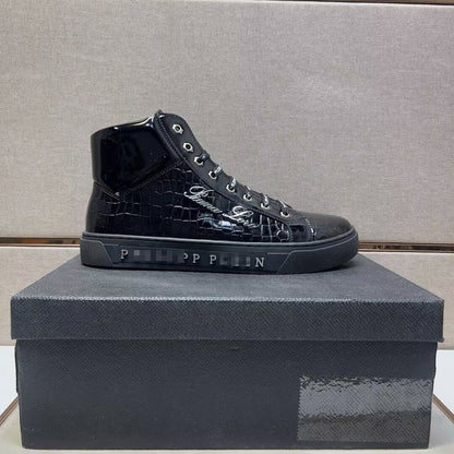 PP New high-top leather Sneakers