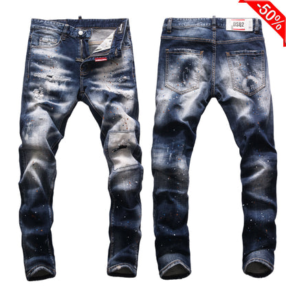 SOLA-DSQ2 New Man Hole Jeans