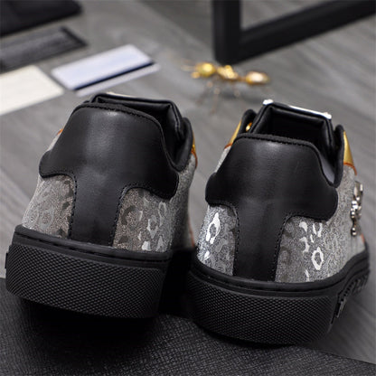 PP Men New Men's Skull Diamond Sneakers#9