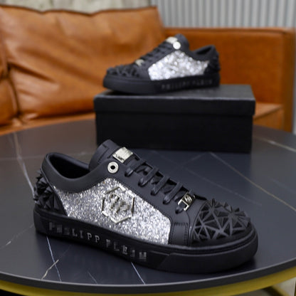 PP Men's new diamond lettering sneakers#18