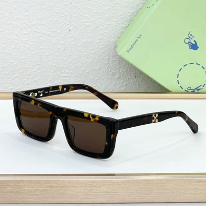 OFF-Whlte Arrow logo sunglasses#043