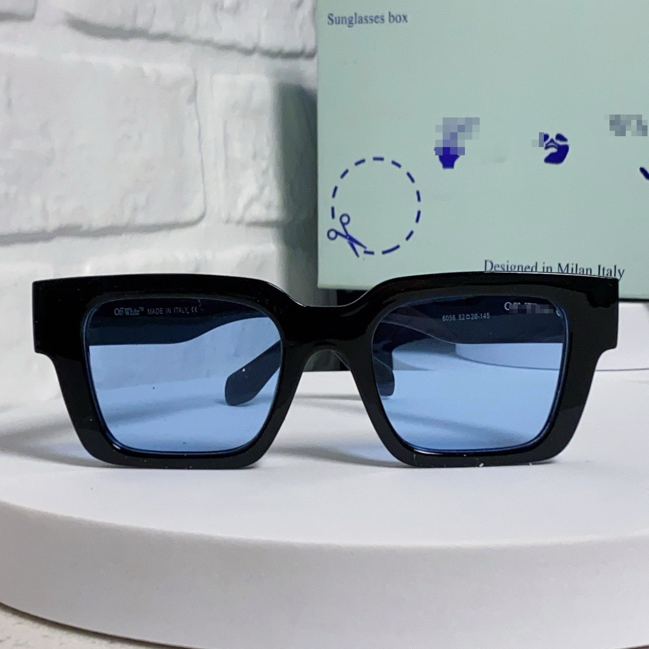 OFF-Whlte Arrow logo sunglasses#004