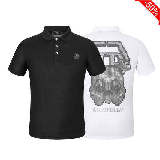 SOLA-PP Skull Diamond POLO Shirt