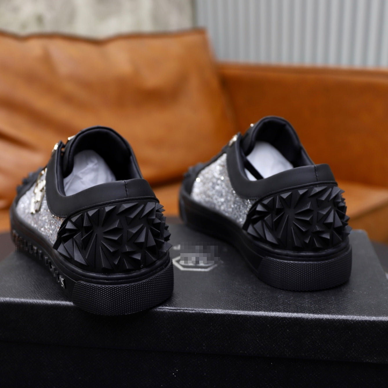 PP Men's new diamond lettering sneakers#18