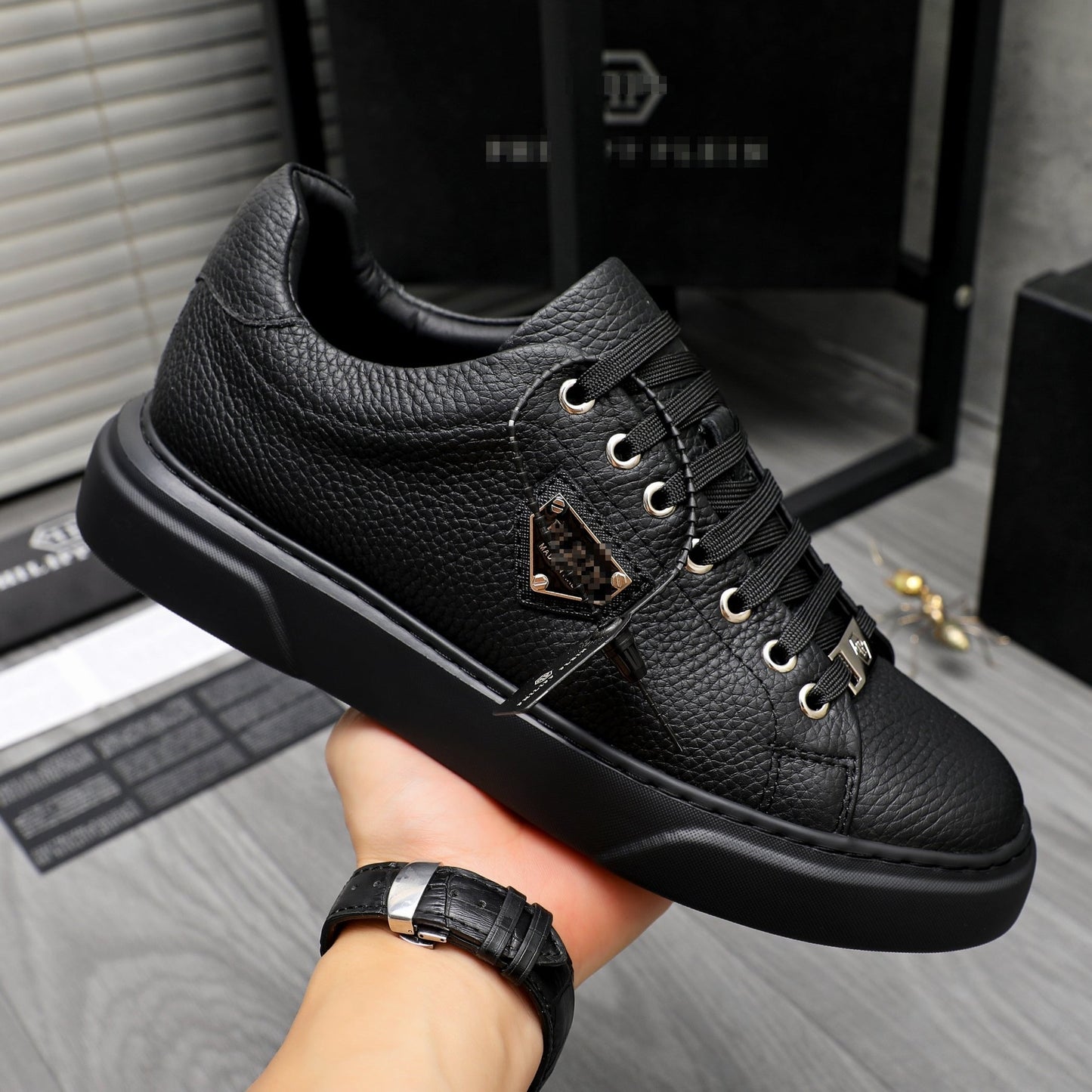 PP Leather sneakers