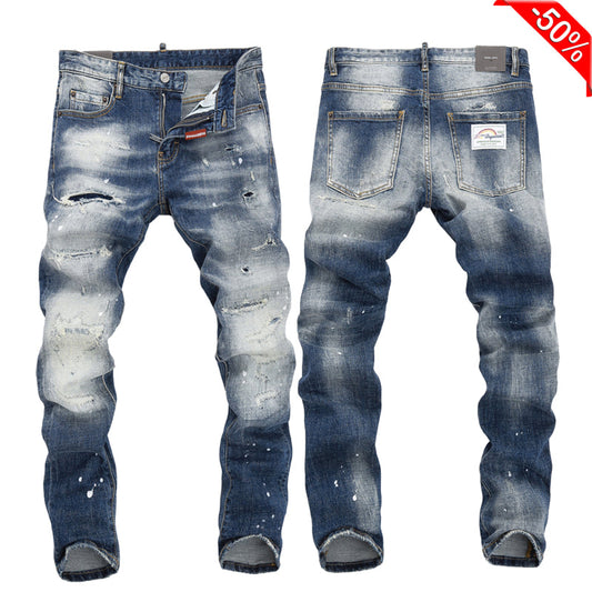 SOLA-DSQ2 New Man Hole Jeans
