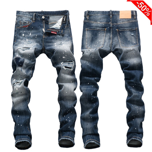 SOLA-DSQ2 New Man Hole Jeans