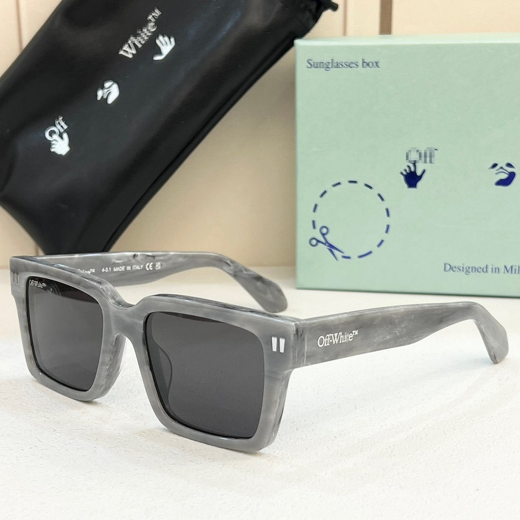 OFF-Whlte Arrow logo sunglasses#054