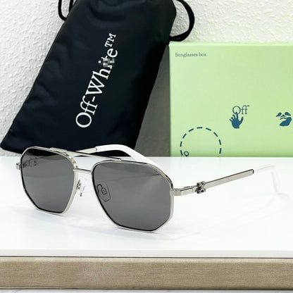 OFF-Whlte Arrow logo sunglasses#044