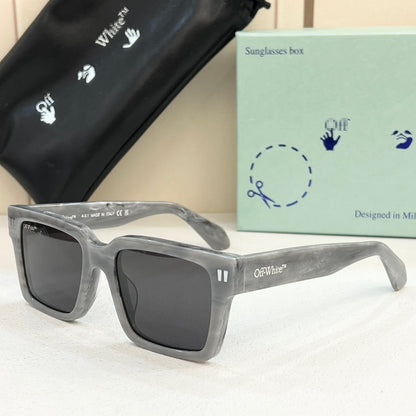 OFF-Whlte Arrow logo sunglasses#054