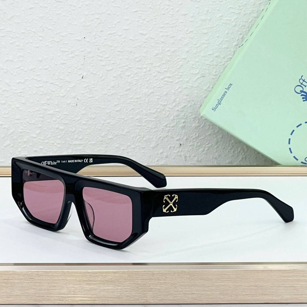 OFF-Whlte Arrow logo sunglasses#3