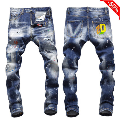 SOLA-DSQ2 New Man Hole Jeans