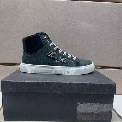 PP New high-top leather Sneakers