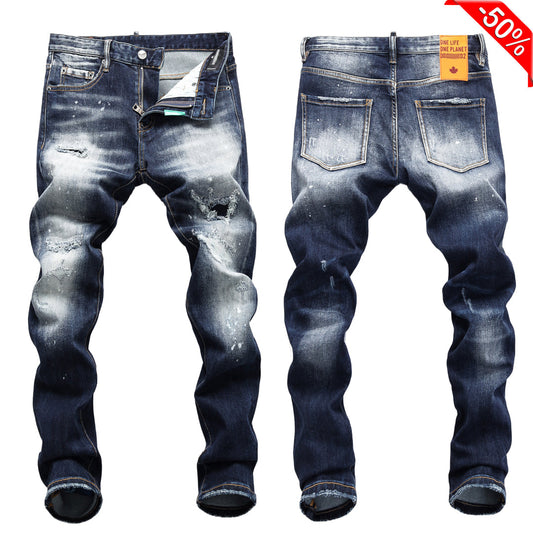 SOLA-DSQ2 New Man Hole Jeans