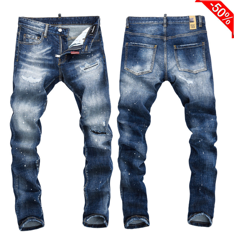 SOLA-DSQ2 New Man Hole Jeans