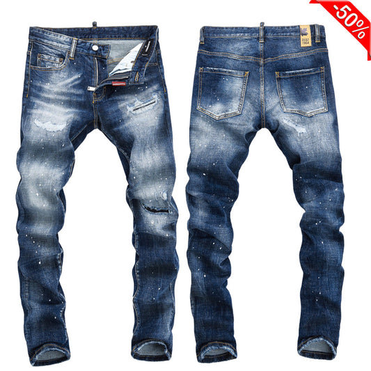 SOLA-DSQ2 New Man Hole Jeans