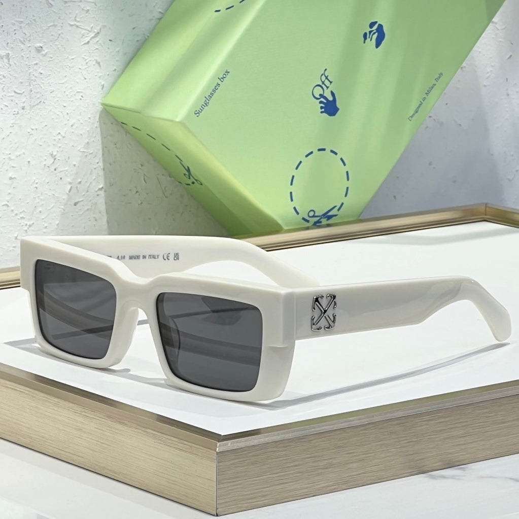 OFF-Whlte Arrow logo sunglasses#114