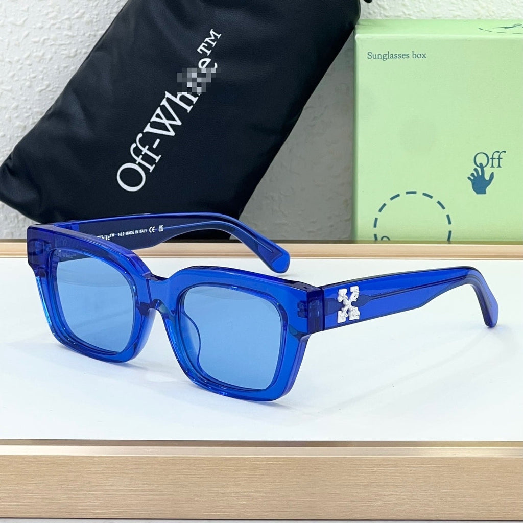OFF-Whlte Arrow logo sunglasses#008-1