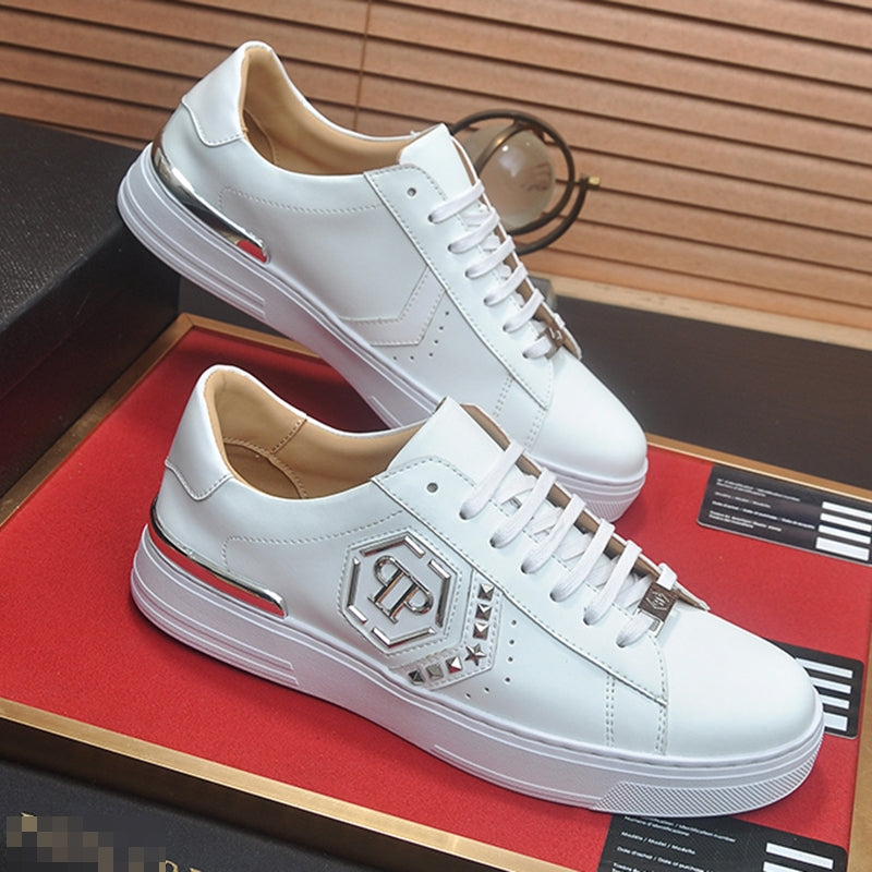 PP Men New Men's leather sneakers