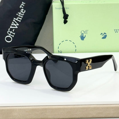 OFF-Whlte Arrow logo sunglasses#014