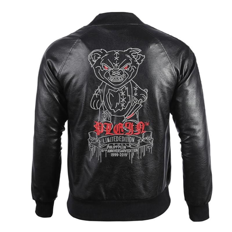 PP Angry Bear Embroidery Jacket#13