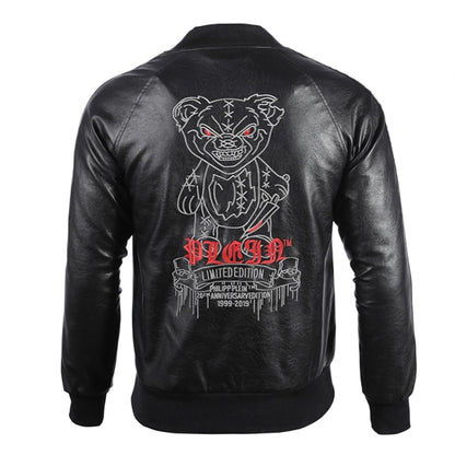 PP Angry Bear Embroidery Jacket#13