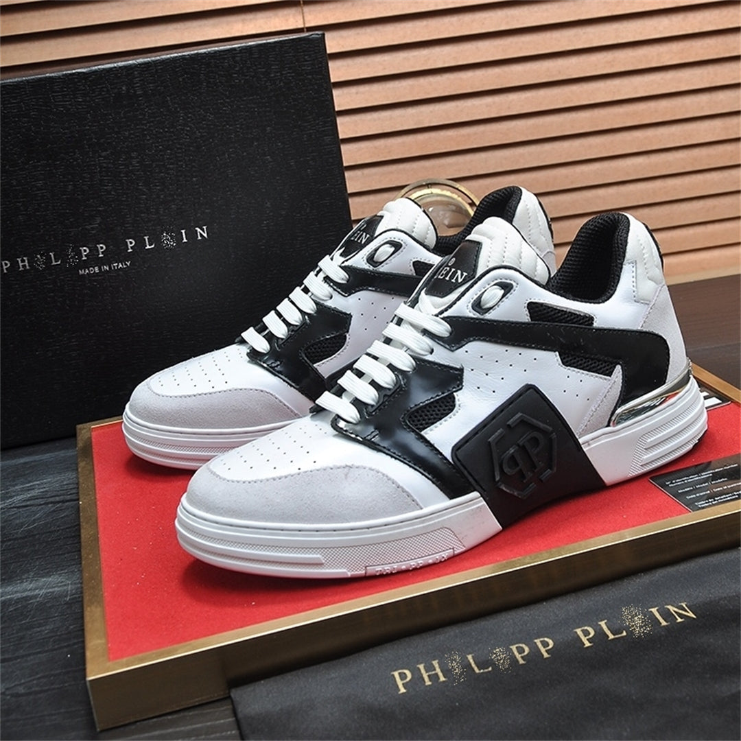 PP New letter leather Sneakers