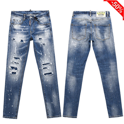 SOLA-DSQ2 New Man Hole Jeans