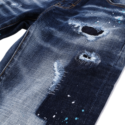 SOLA-DSQ2 Hole Process  Jeans