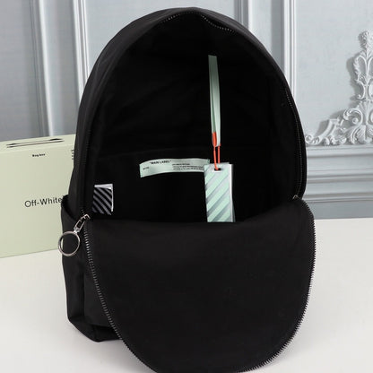 OW Arrow Graffiti Canvas Backpack#7